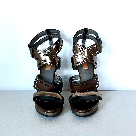 Reed Krakoff Platform Sandals Sz 7 - Picture 2 of 5